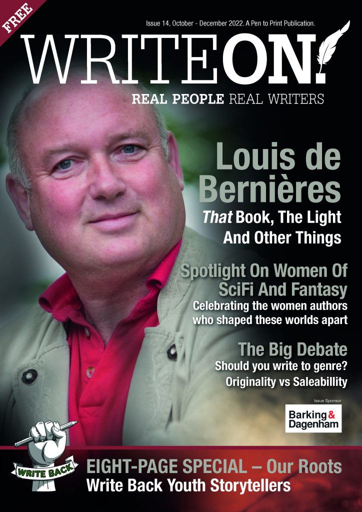 Write On! Issue 14 with Louis de Bernières