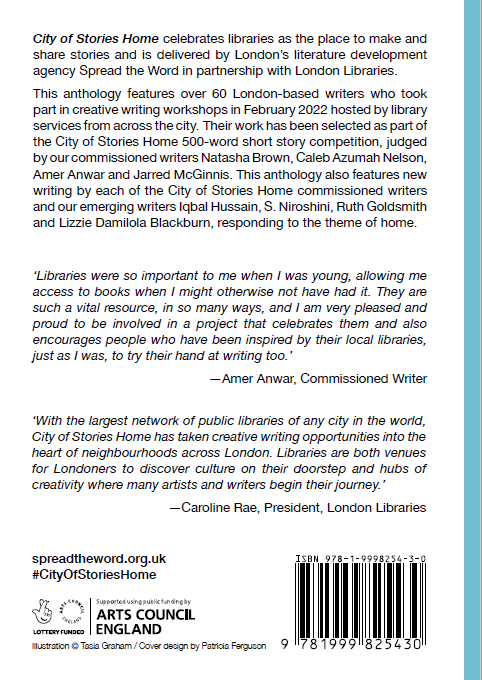 Back Cover City of Stories Home Anthology