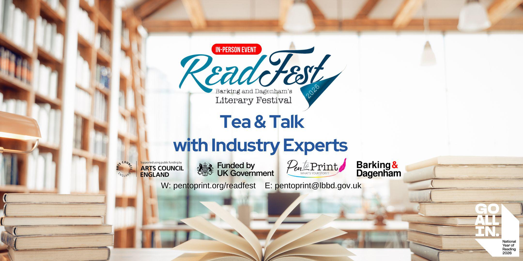 ReadFest 2026: Tea & Talk with Industry Experts