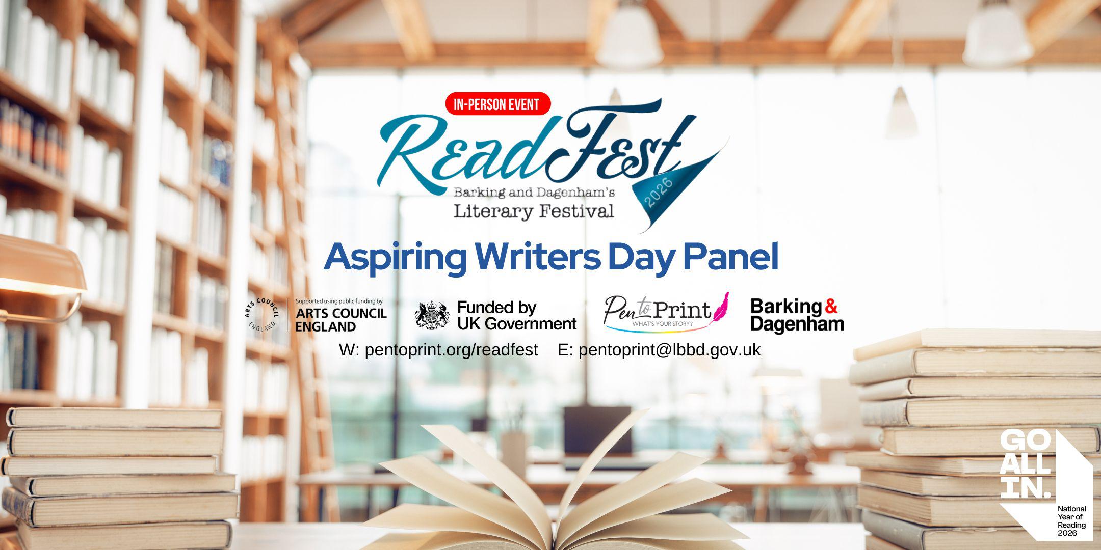 ReadFest 2026: Aspiring Writers Day Panel