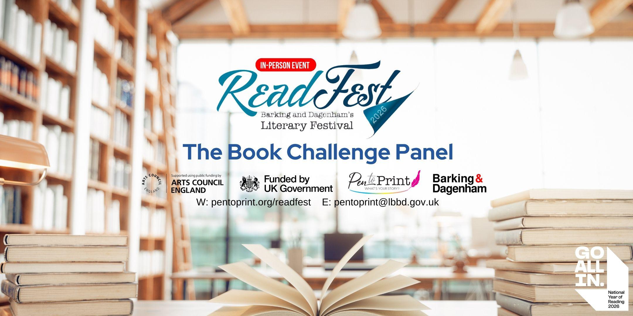 ReadFest 2026: The Book Challenge Panel