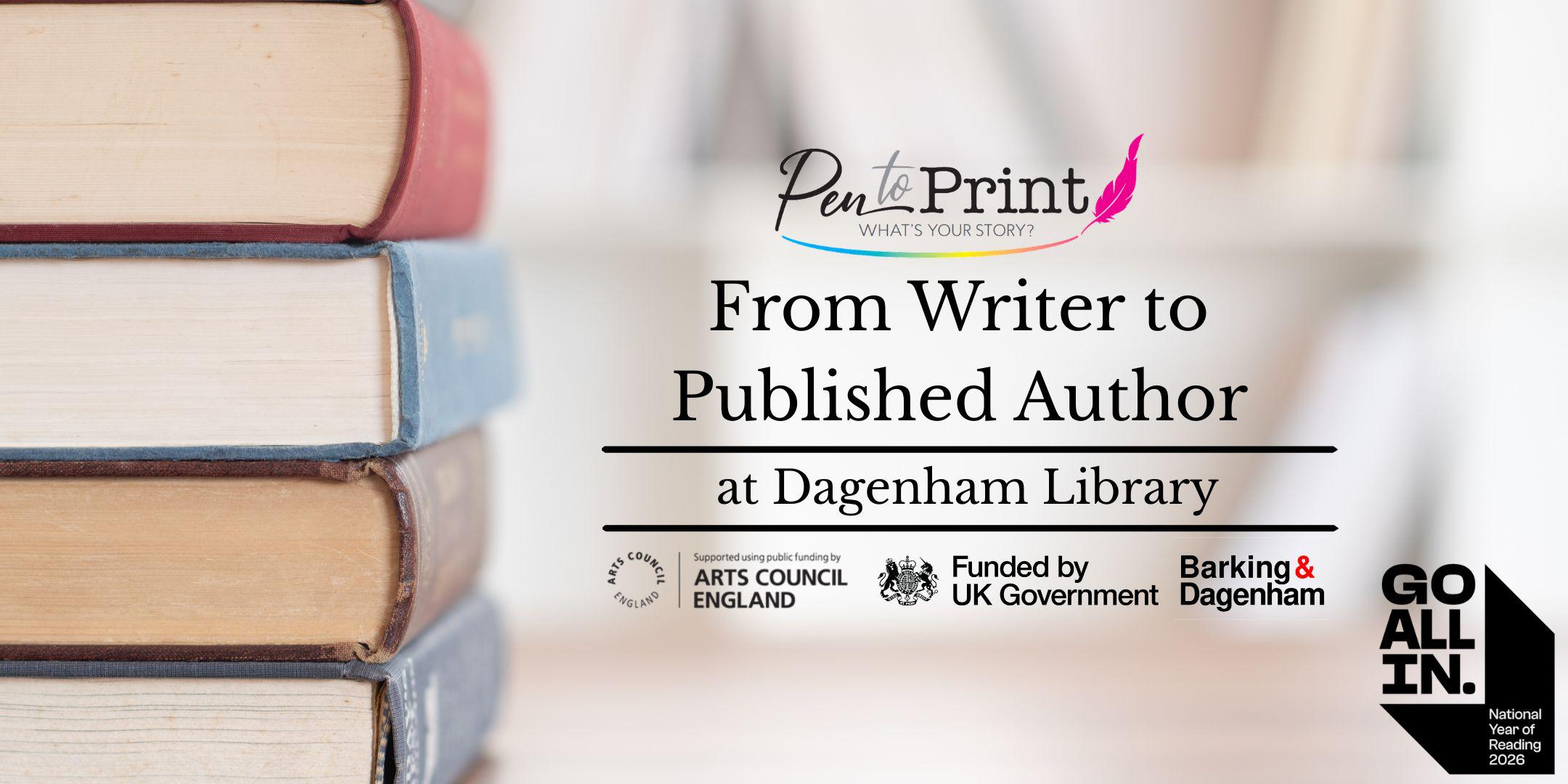 Pen to Print: From Writer to Published Author with Silvano Griffith-Francis