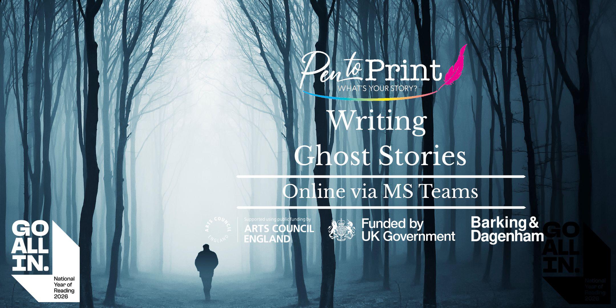 Online Pen to Print: Writing Ghost Stories with Alex Davis