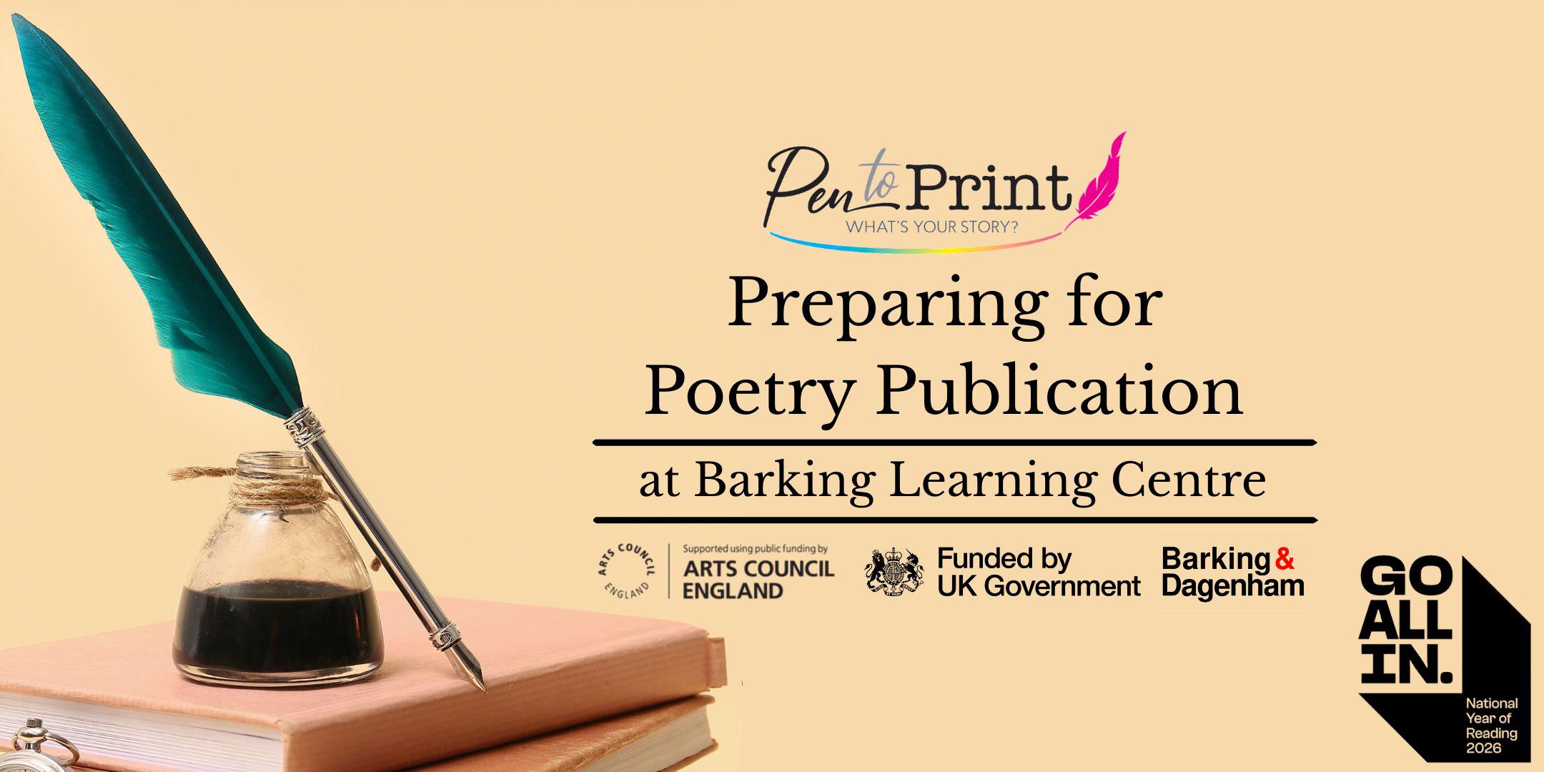 Pen to Print: Preparing for Poetry Publication with Jenny Mitchell – Part 1