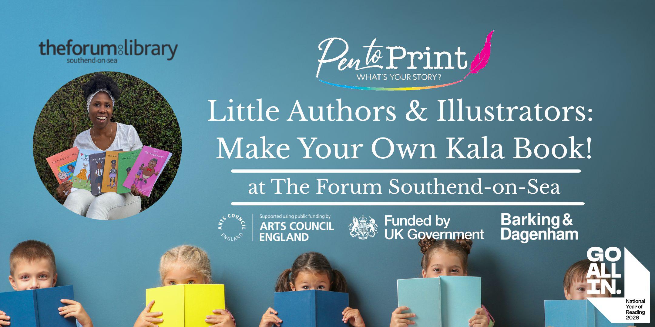 Pen to Print: Little Authors & Illustrators: Make Your Own Kala Book!